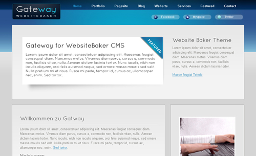 gateway - Websitebaker Templates