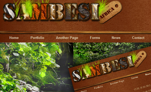 sambesi - Websitebaker Templates