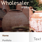 wholesalers - Websitebaker Templates