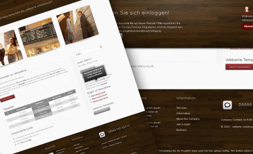 woodline - Websitebaker Templates